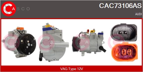 Compressor, air conditioning (CAC73106AS)