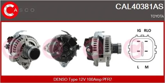 Alternator (CAL40381AS)
