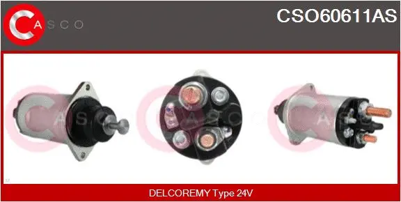 Solenoid Switch, starter (CSO60611AS)