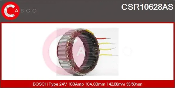 Stator, alternator (CSR10628AS)