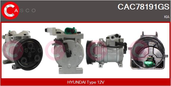 Compressor, air conditioning (CAC78191GS)