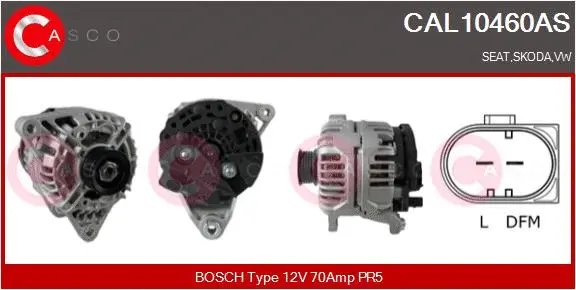 Alternator (CAL10460AS)