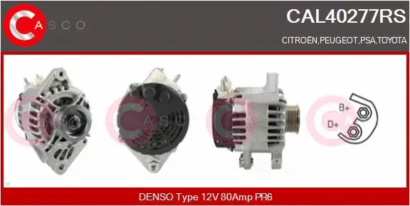 Alternator (CAL40277RS)