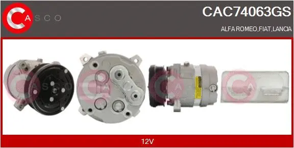 Compressor, air conditioning (CAC74063GS)