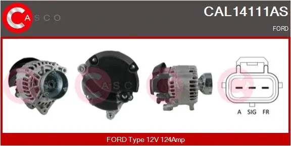 Alternator (CAL14111AS)