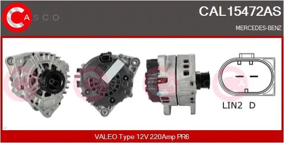 Alternator (CAL15472AS)