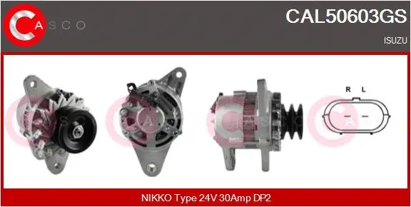 Alternator (CAL50603GS)