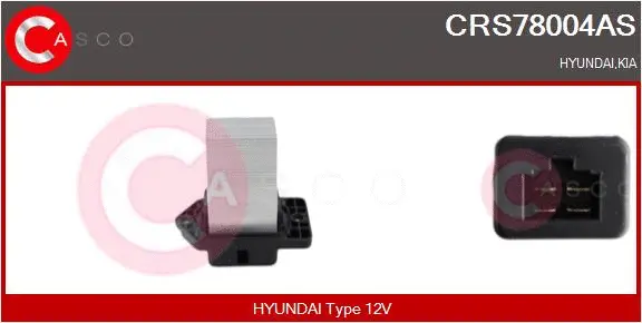 Resistor, interior blower (CRS78004AS)