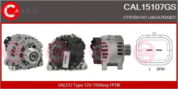 Alternator (CAL15107GS)