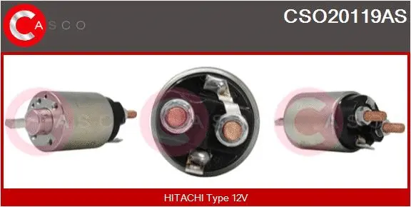 Solenoid Switch, starter (CSO20119AS)