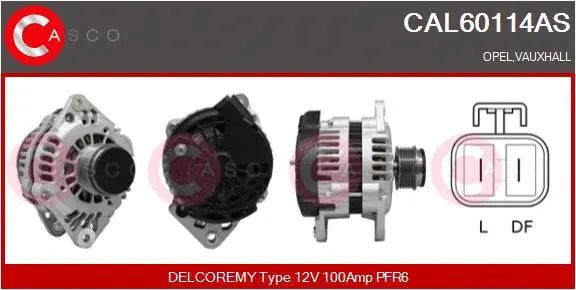Alternator (CAL60114AS)