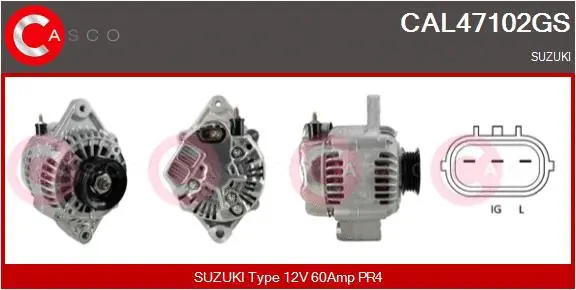Alternator (CAL47102GS)