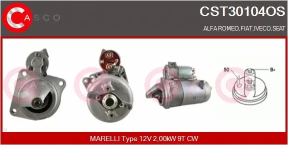 Starter (CST30104OS)
