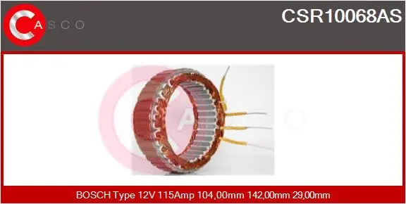 Stator, alternator (CSR10068AS)