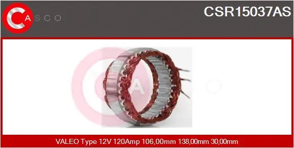 Stator, alternator (CSR15037AS)
