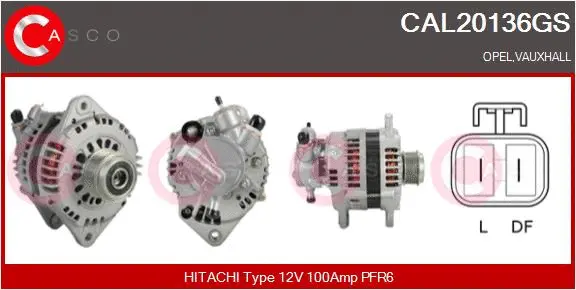 Alternator (CAL20136GS)