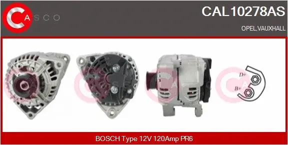 Alternator (CAL10278AS)