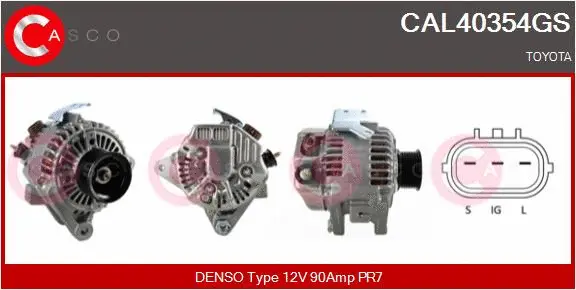 Alternator (CAL40354GS)