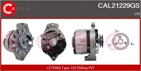 Alternator (CAL21229GS)