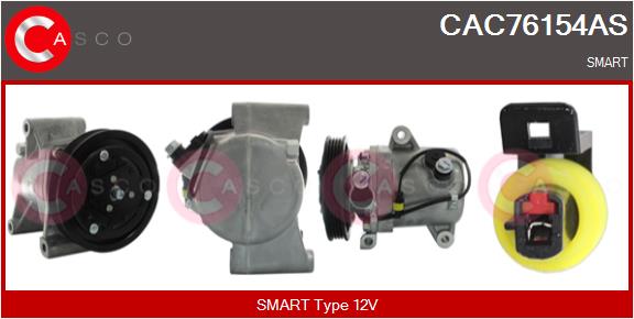 Compressor, air conditioning (CAC76154AS)