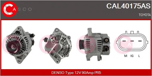 Alternator (CAL40175AS)