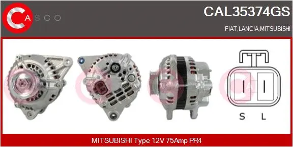Alternator (CAL35374GS)
