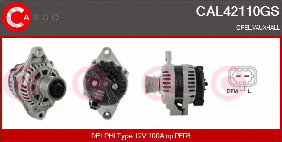 Alternator (CAL42110GS)