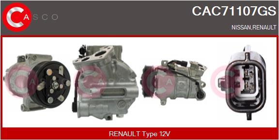 Compressor, air conditioning (CAC71107GS)