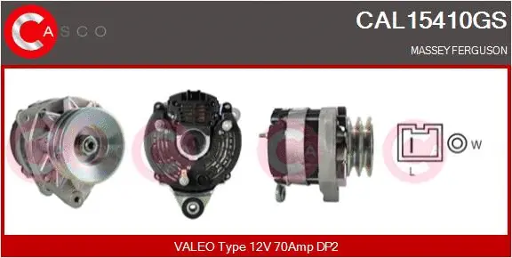 Alternator (CAL15410GS)