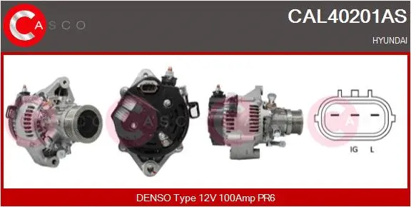 Alternator (CAL40201AS)