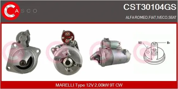 Starter (CST30104GS)