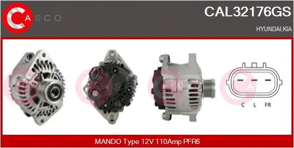 Alternator (CAL32176GS)