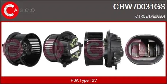 Interior Blower (CBW70031GS)