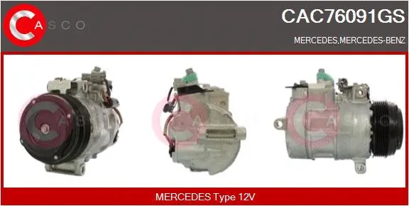 Compressor, air conditioning (CAC76091GS)