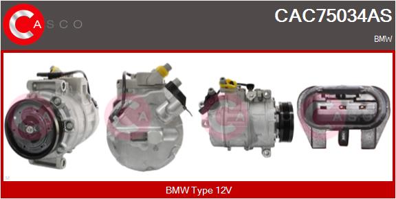 Compressor, air conditioning (CAC75034AS)