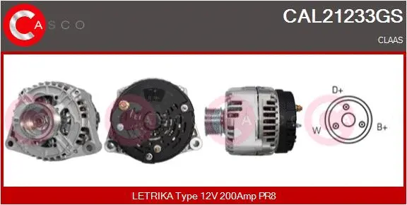 Alternator (CAL21233GS)