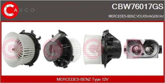 Interior Blower (CBW76017GS)