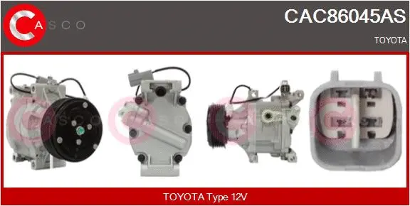 Compressor, air conditioning (CAC86045AS)