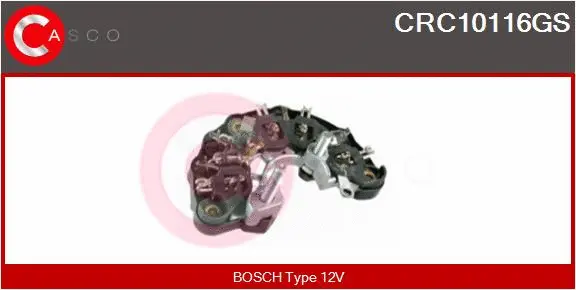 Rectifier, alternator (CRC10116GS)