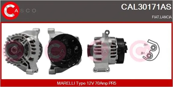 Alternator (CAL30171AS)
