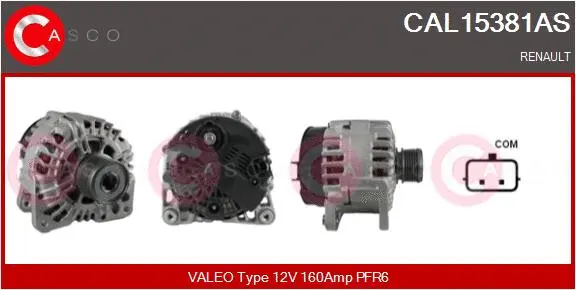 Alternator (CAL15381AS)