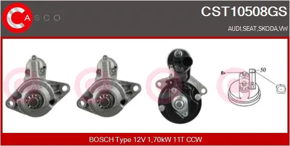 Starter (CST10508GS)