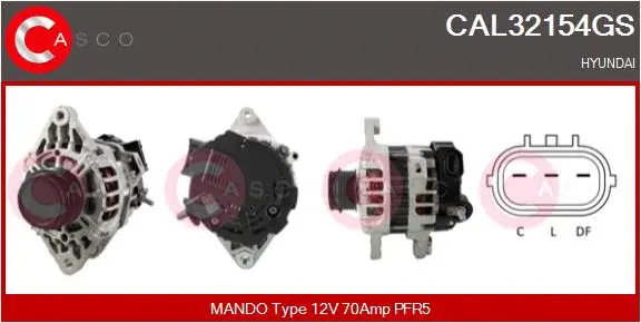 Alternator (CAL32154GS)