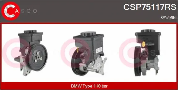 Hydraulic Pump, steering (CSP75117RS)