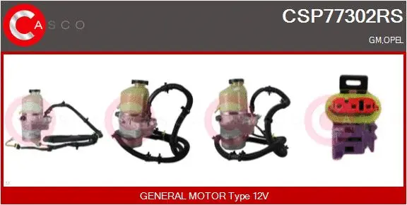 Hydraulic Pump, steering (CSP77302RS)