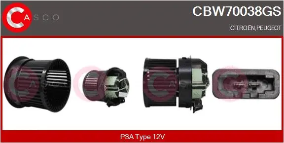 Interior Blower (CBW70038GS)