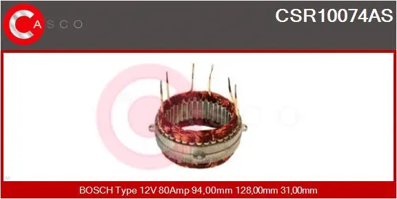 Stator, alternator (CSR10074AS)