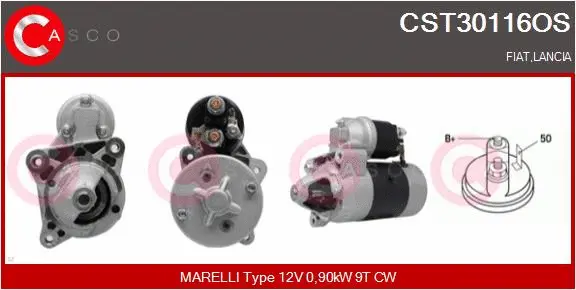 Starter (CST30116OS)