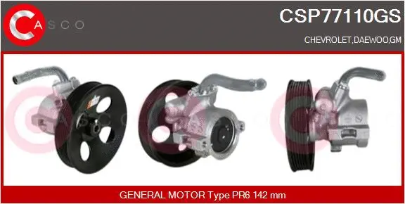 Hydraulic Pump, steering (CSP77110GS)