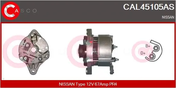 Alternator (CAL45105AS)
